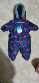 tiny baby snowsuit next